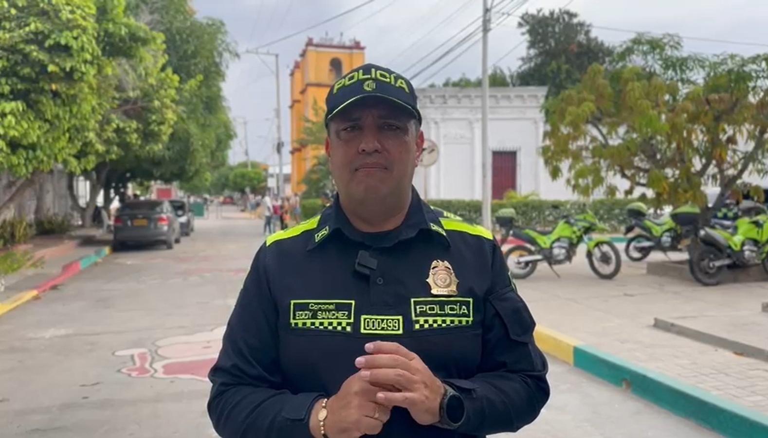 Coronel Eddy Sánchez Sandoval.