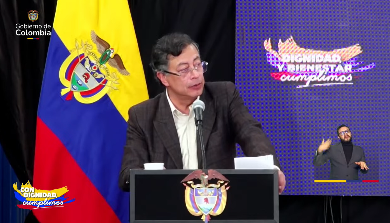 Gustavo Petro Presidente de Colombia