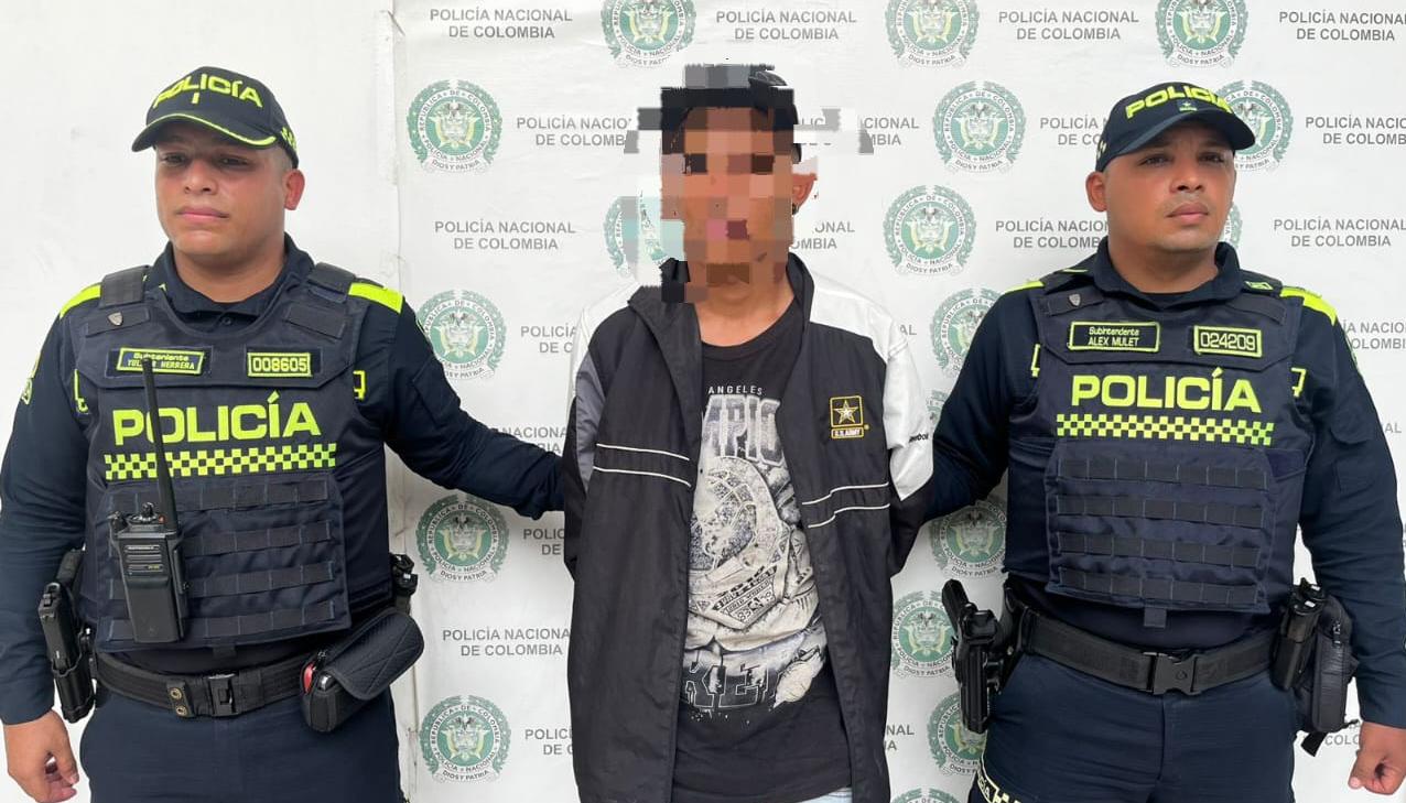 Capturado en Palmar de Varela 