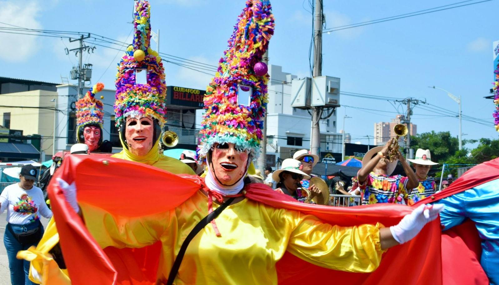 Comparsa Fiesta de los Diablitos de Santa Fe de Antioquia.