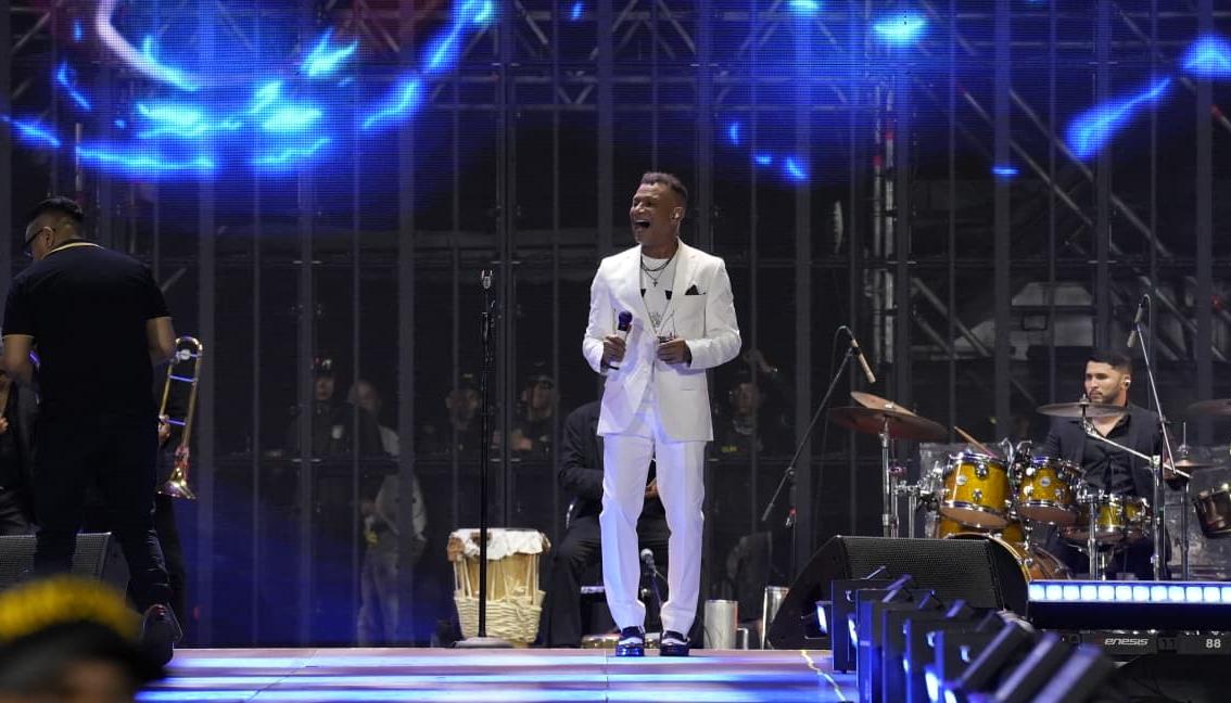 El cantante Juan Carlos Coronel.