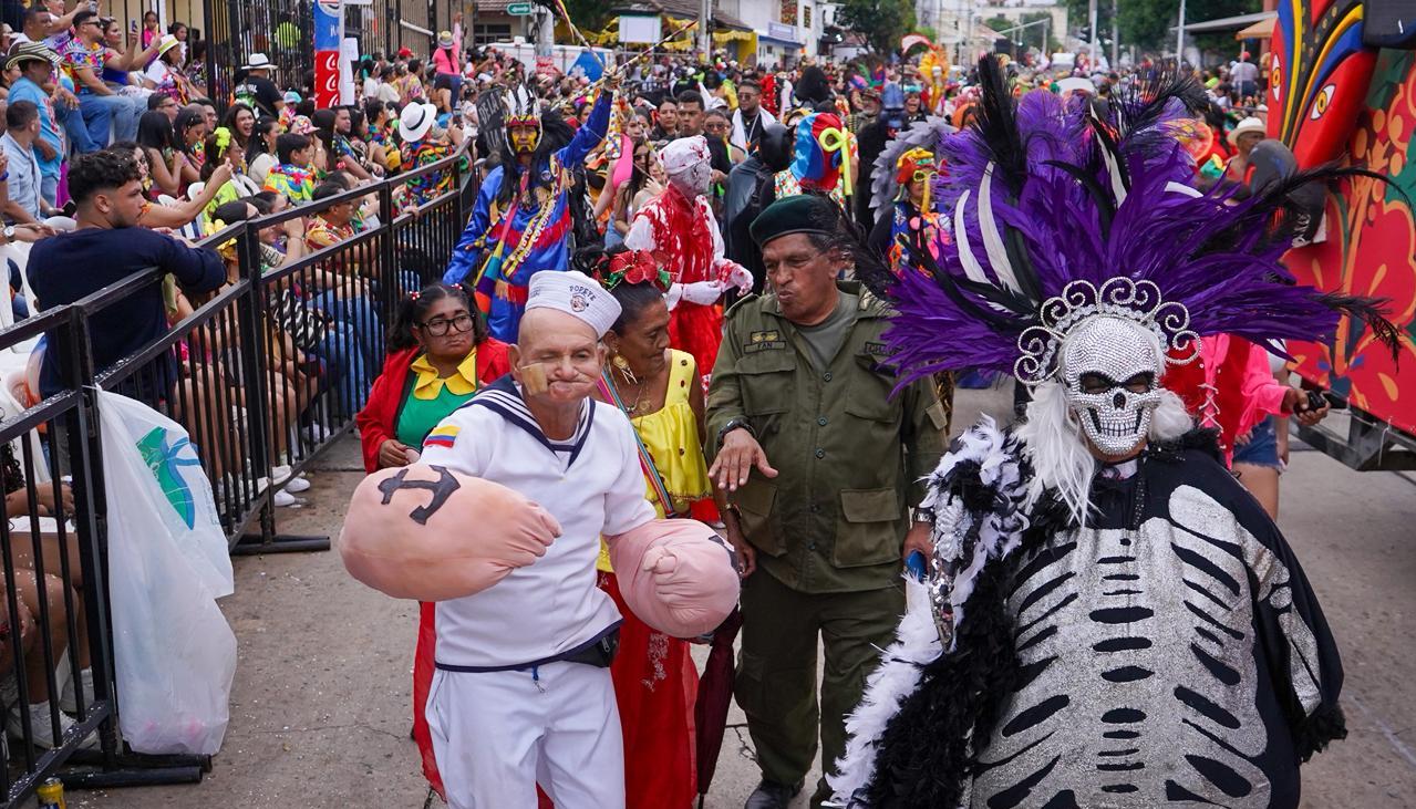 Disfraces en La Guacherna 2026.