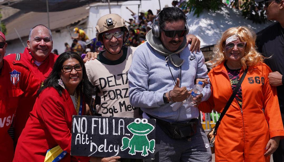 Disfraz del 'Régimen venezolano'