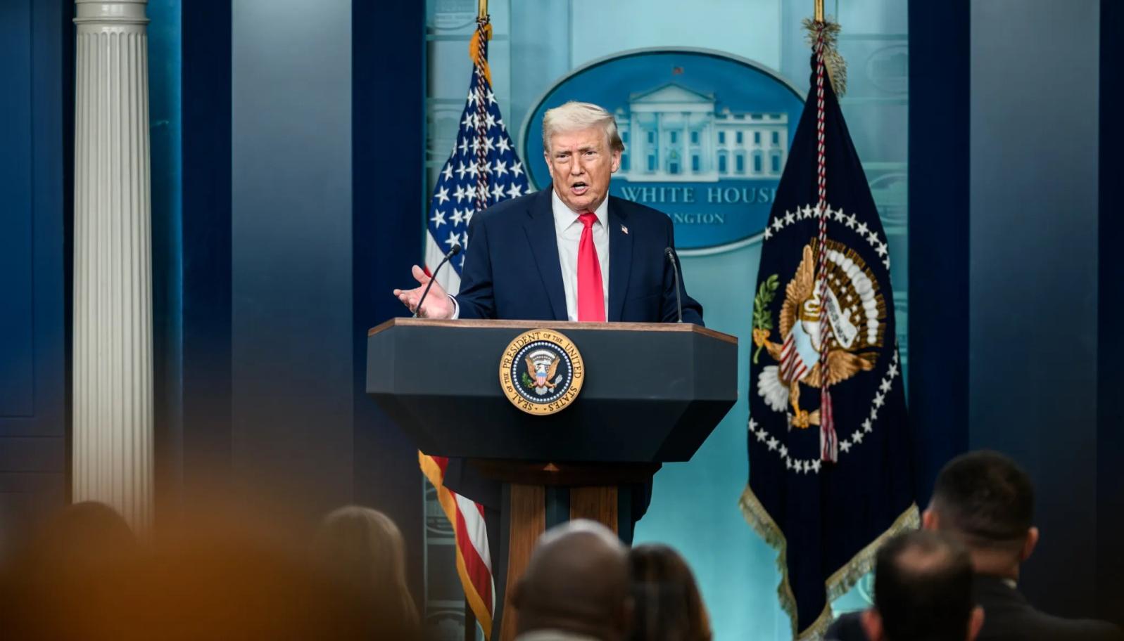 Donald Trump, presidente de Estados Unidos.