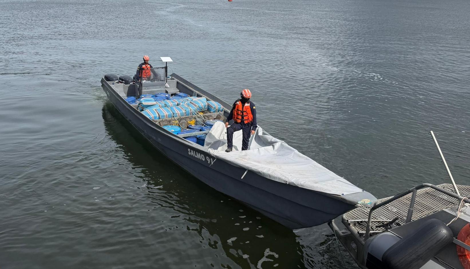 Droga Incautada en el Pacífico