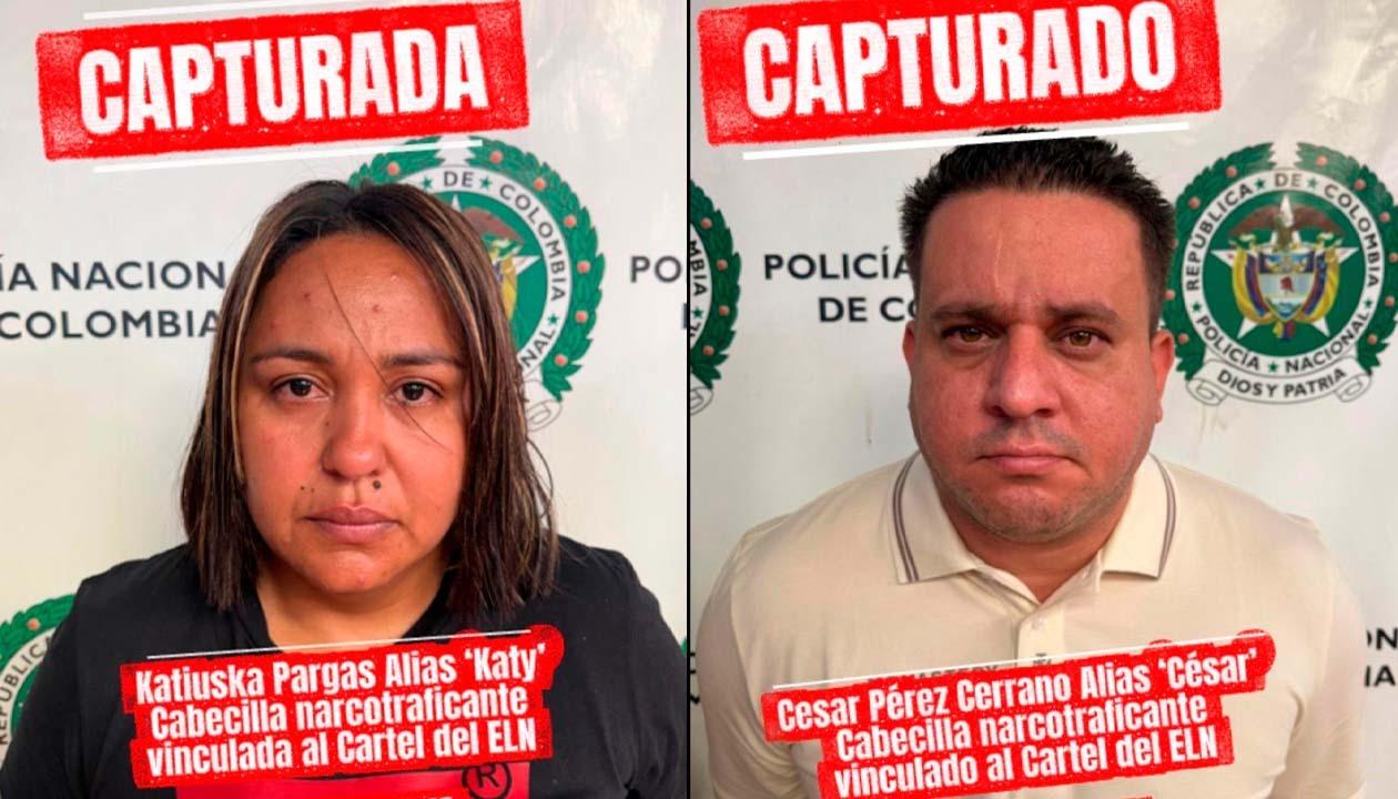 Katiuska Pargas y César Pérez Serrano.