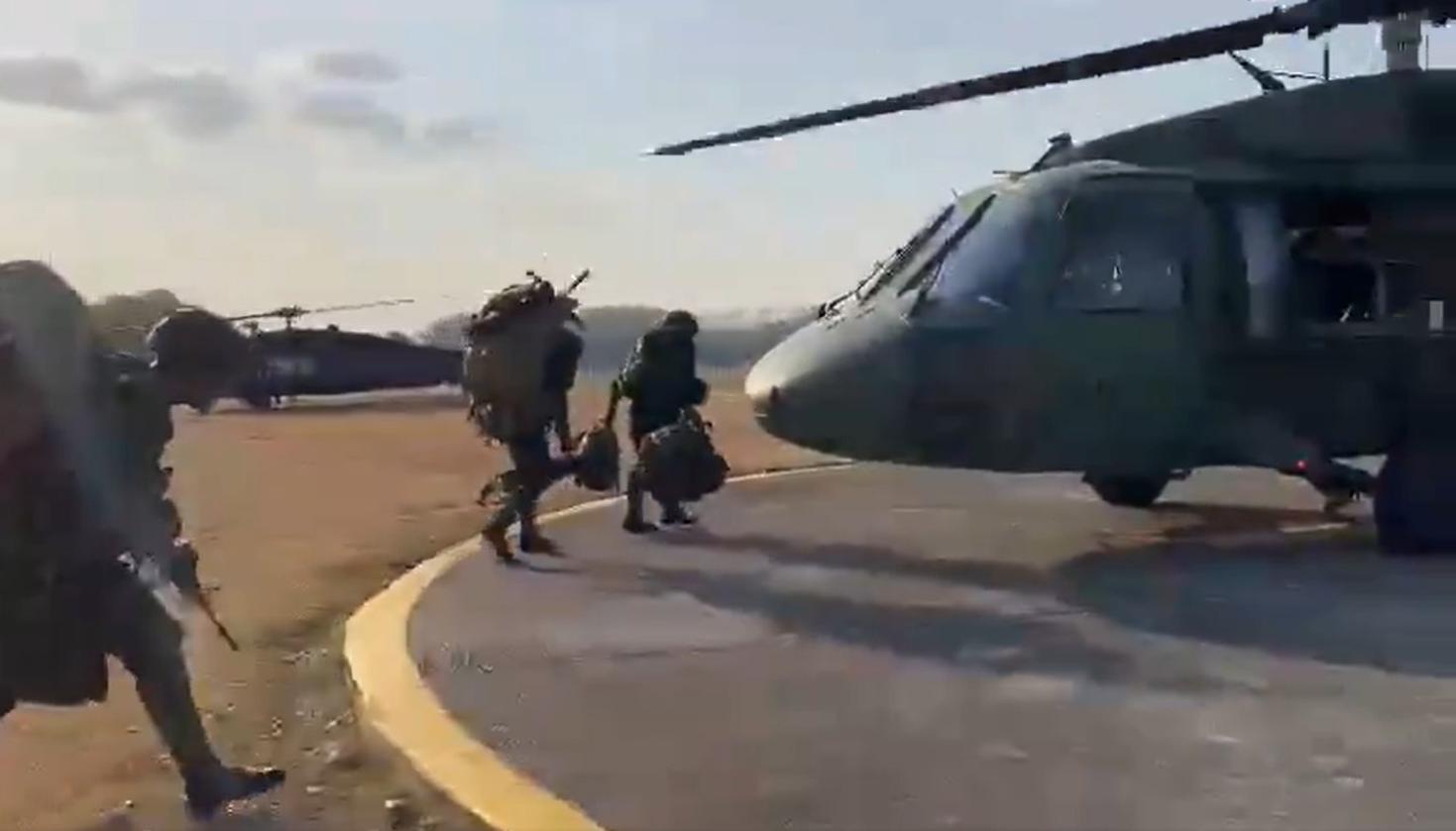 Soldados del Ejército activaron despliegue de tropas para apoyo.