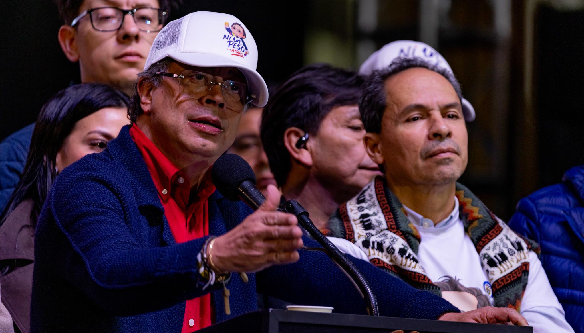 El Presidente Gustavo Petro.