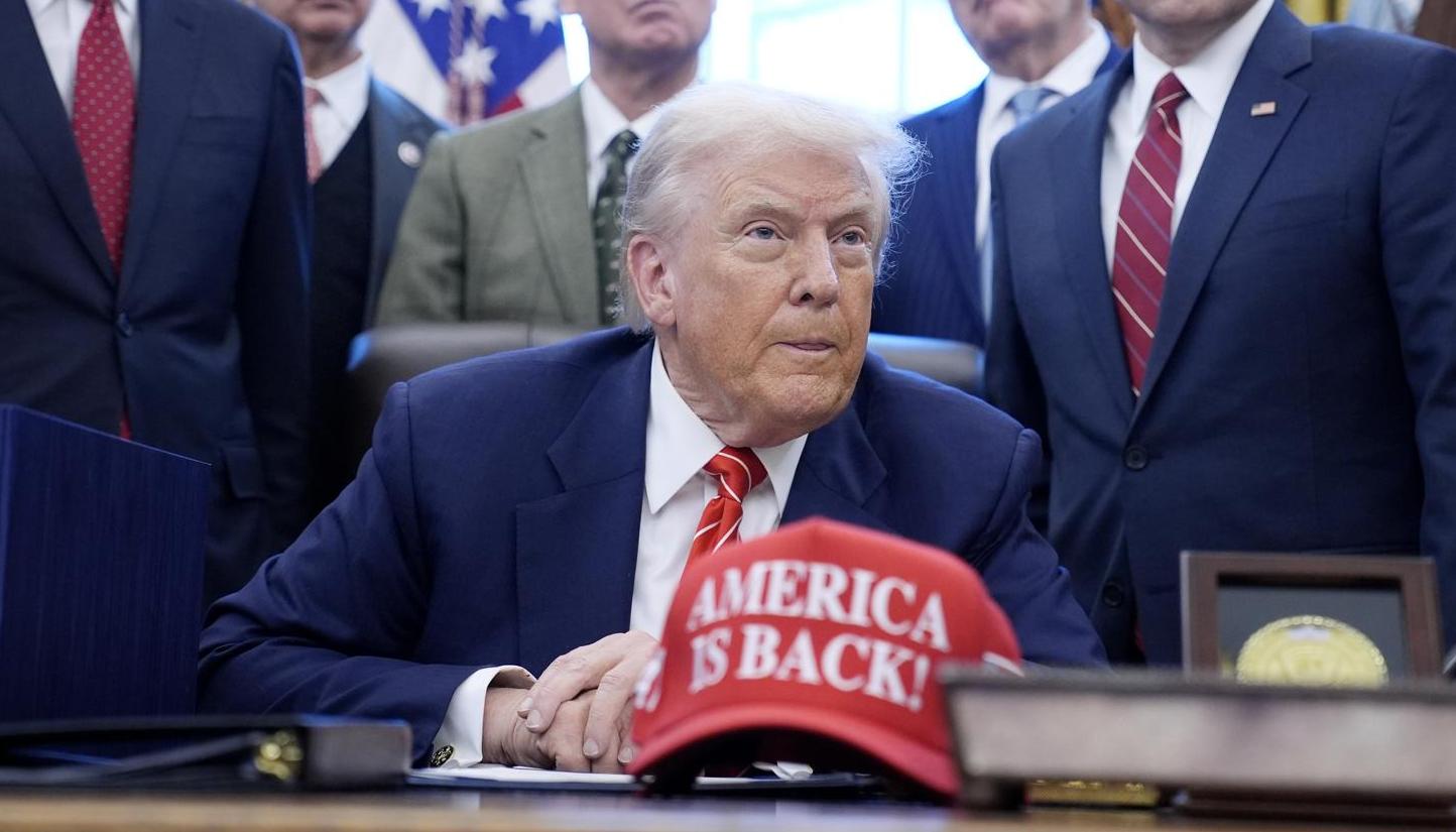 El Presidente Donald Trump.