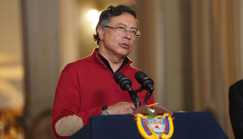 El Presidente Gustavo Petro.