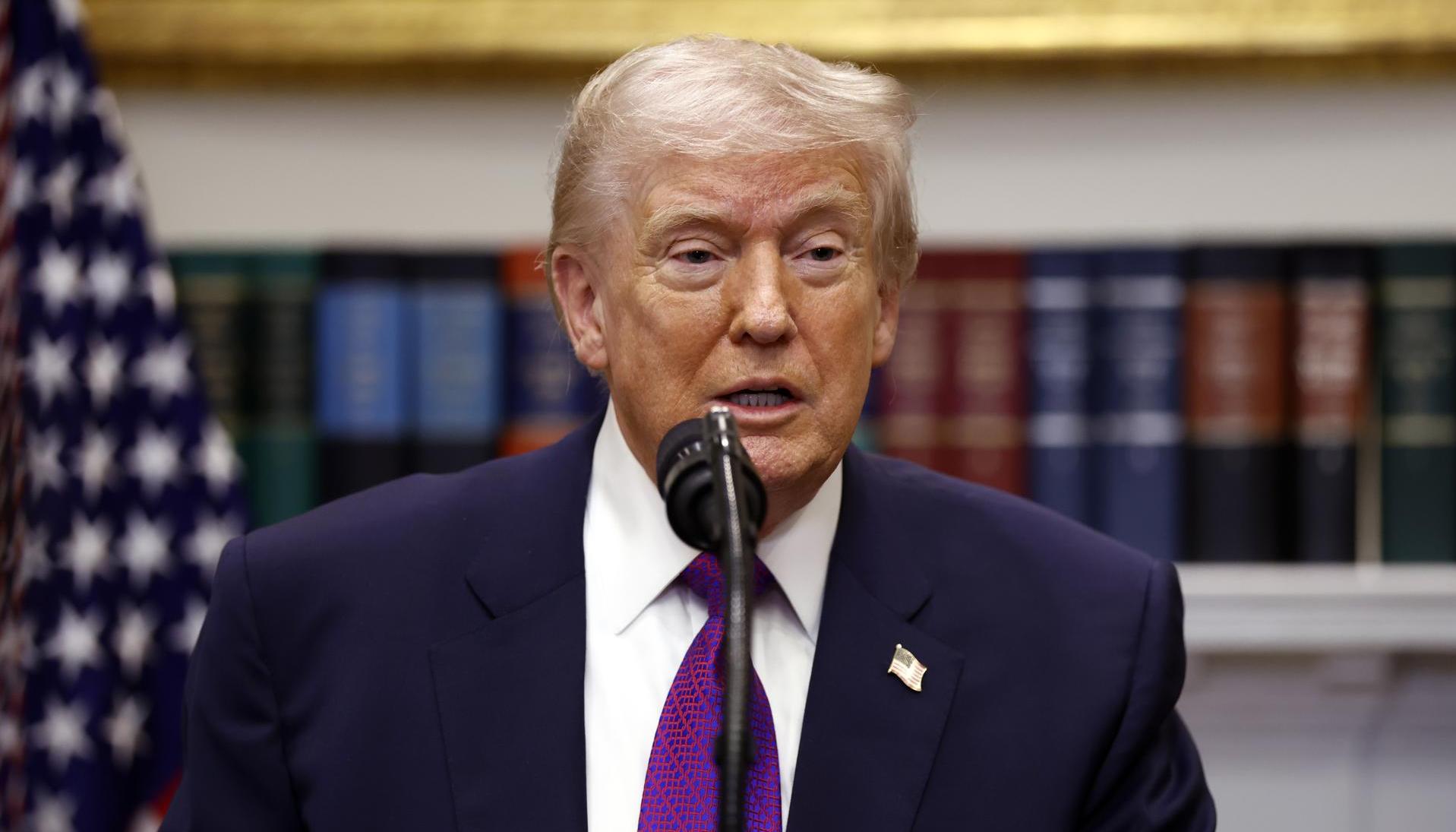 El Presidente de Estados Unidos, Donald Trump.