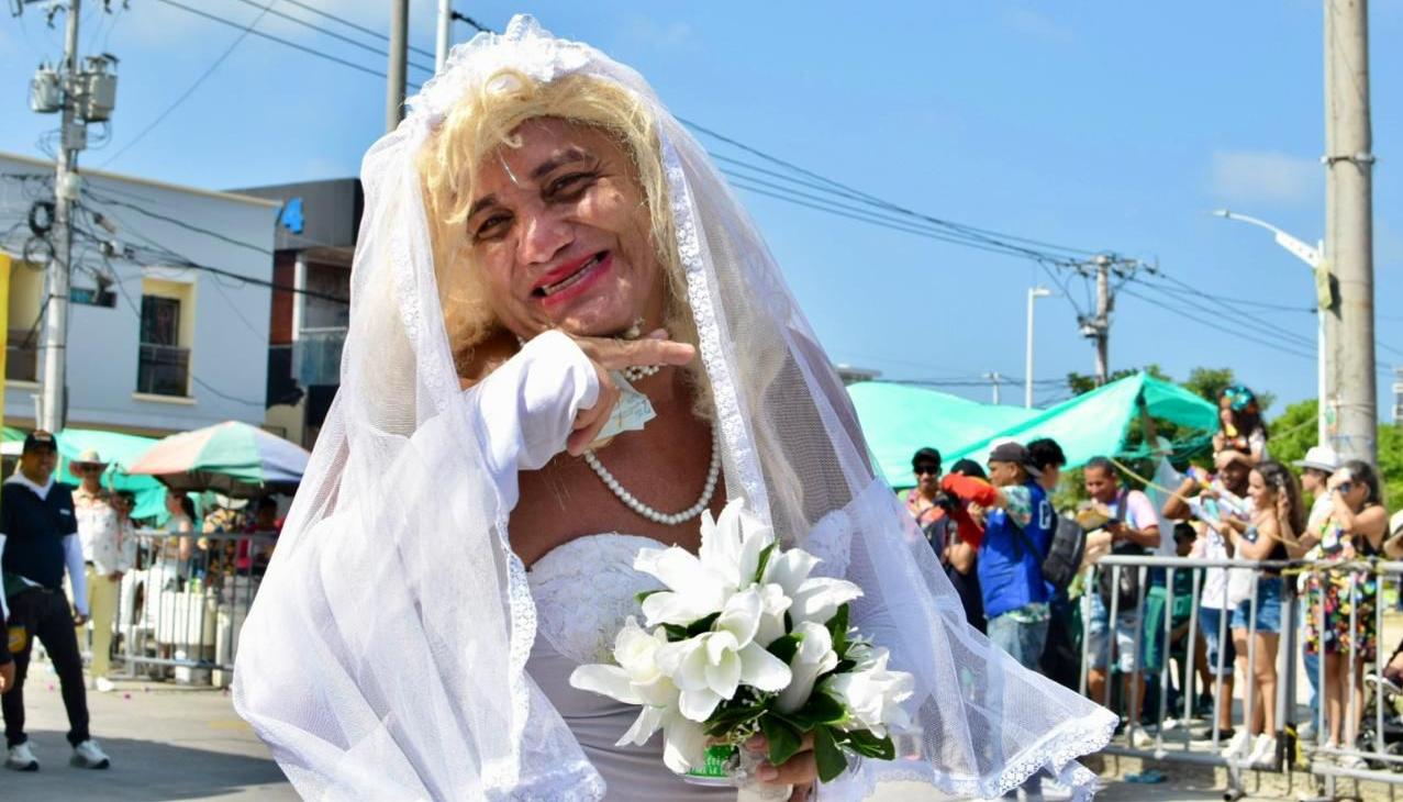 Elkin Donado lleva 32 años en el Carnaval.