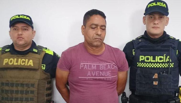 Fabián Quintero Ramírez tras ser capturado el día de los hechos en noviembre de 2024. 