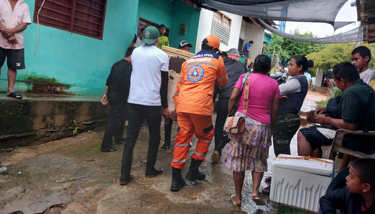 Imagen de los damnificados en Córdoba.
