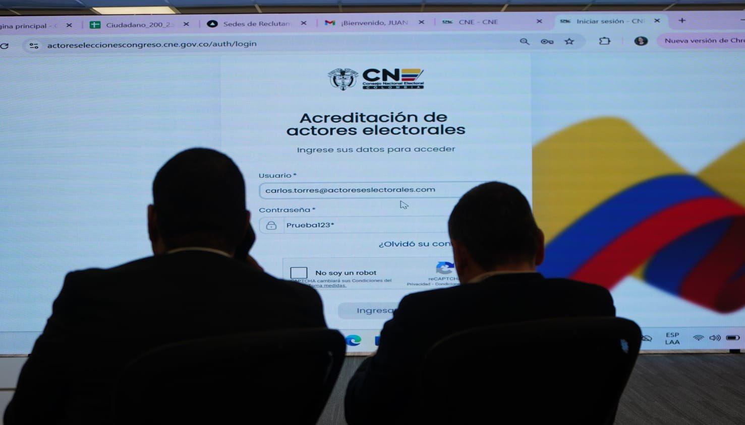 CNE presentará en Barranquilla la Plataforma de Postulación y Acreditación de actores electorales 