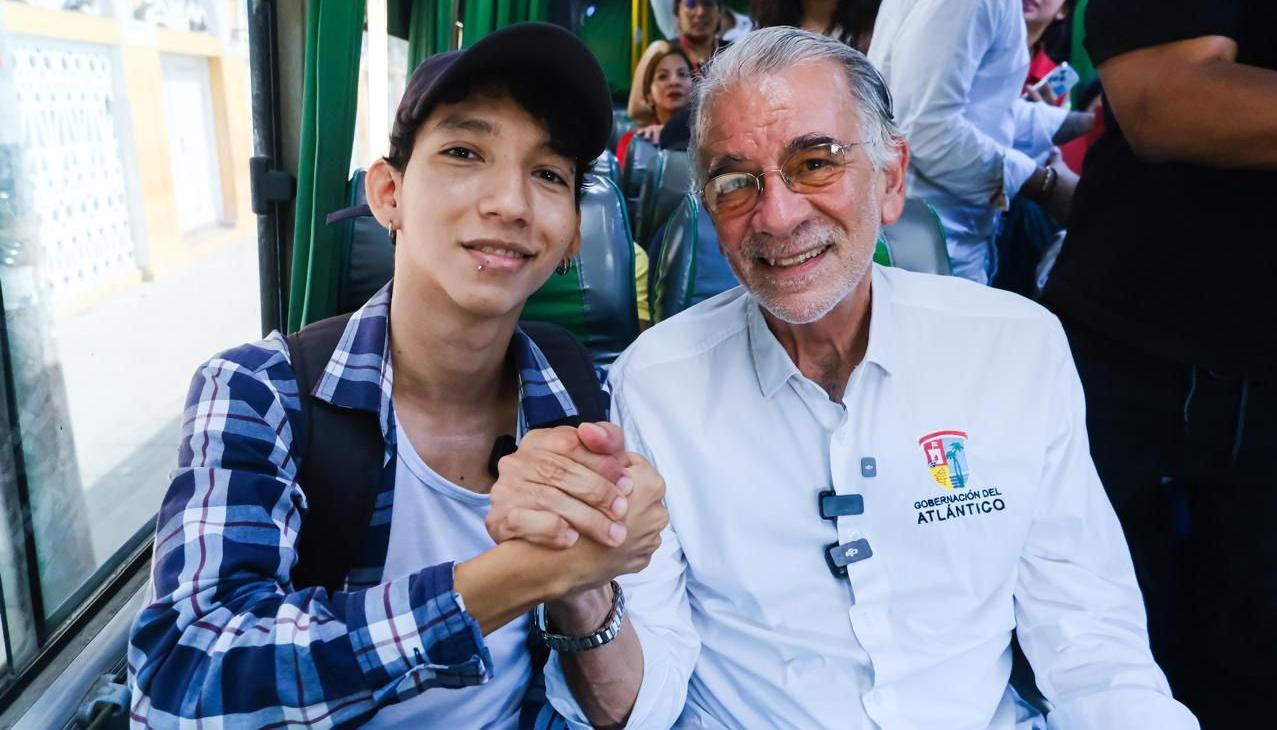 El Gobernador del Atlántico, Eduardo Verano.