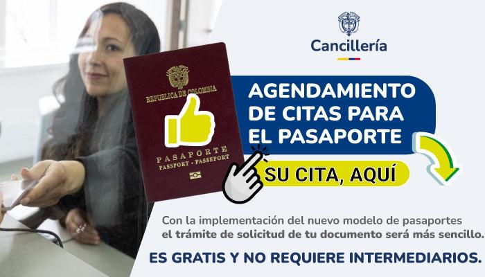 Ilustración para agendamiento de Pasaportes