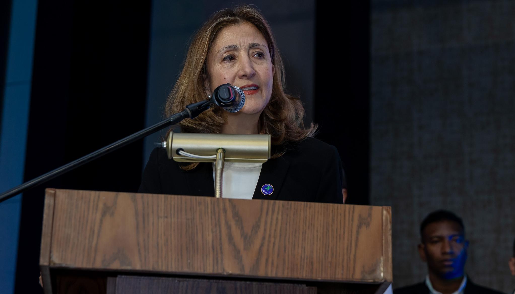 La exsenadora y excandidata presidencial Ingrid Betancourt.