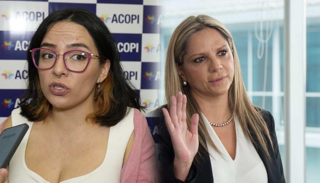 Jennifer Pedraza y Beatriz Gómez.