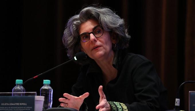 Julieta Lemaitre Ripoll, Magistrada de la Sala de Reconocimiento de Verdad de la JEP. 