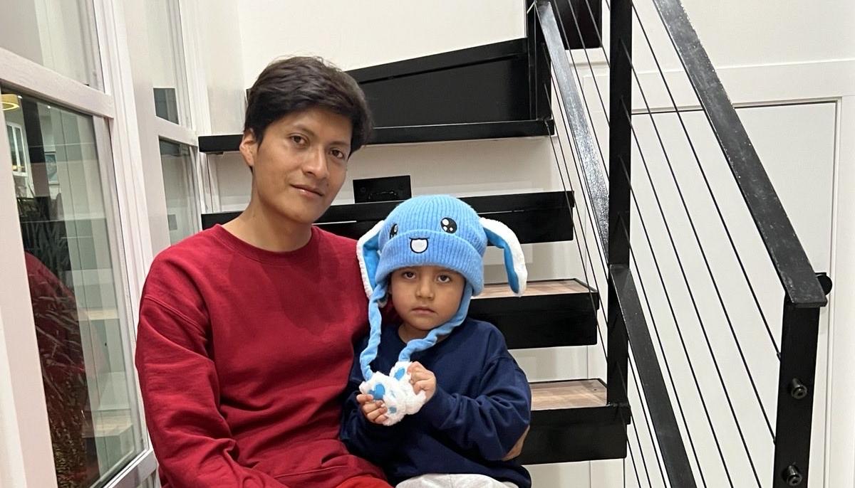 Liam Conejo Ramos y su padre fueron liberados del centro de inmigración en Texas 