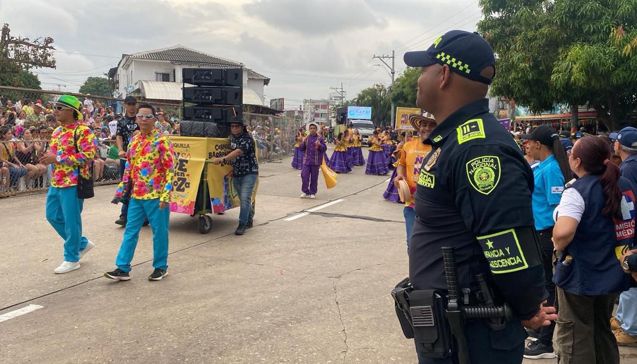 Policías garantizarán la seguridad. 
