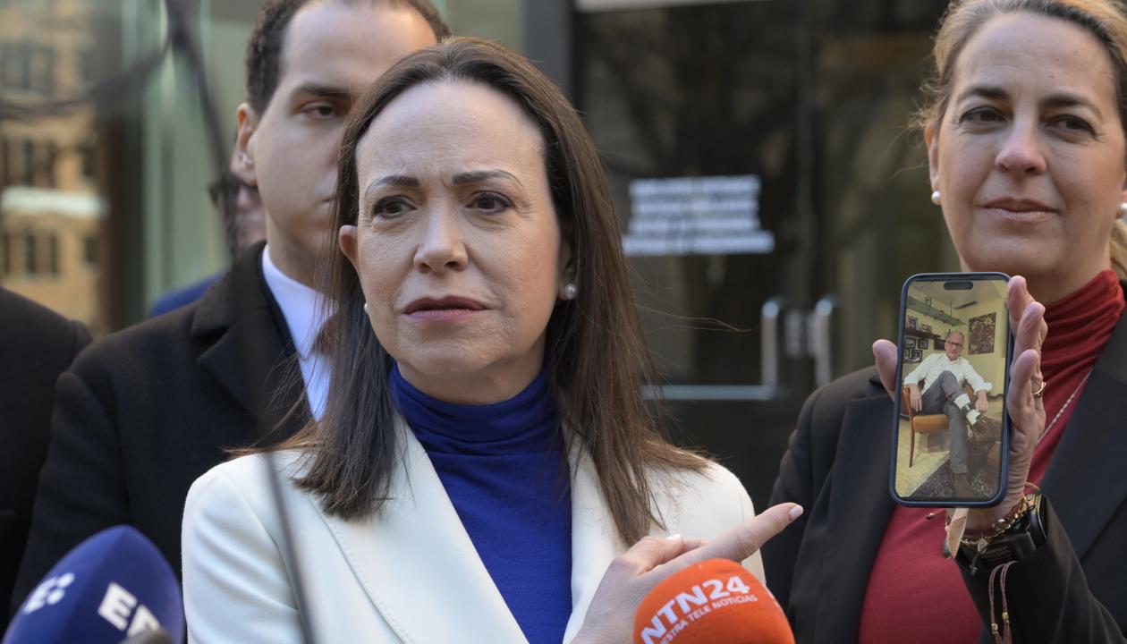 La principal líder del activismo venezolano, María Corina Machado.