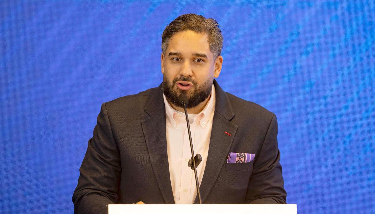 El diputado Nicolás Maduro Guerra, hijo del presidente de Venezuela, Nicolás Maduro.