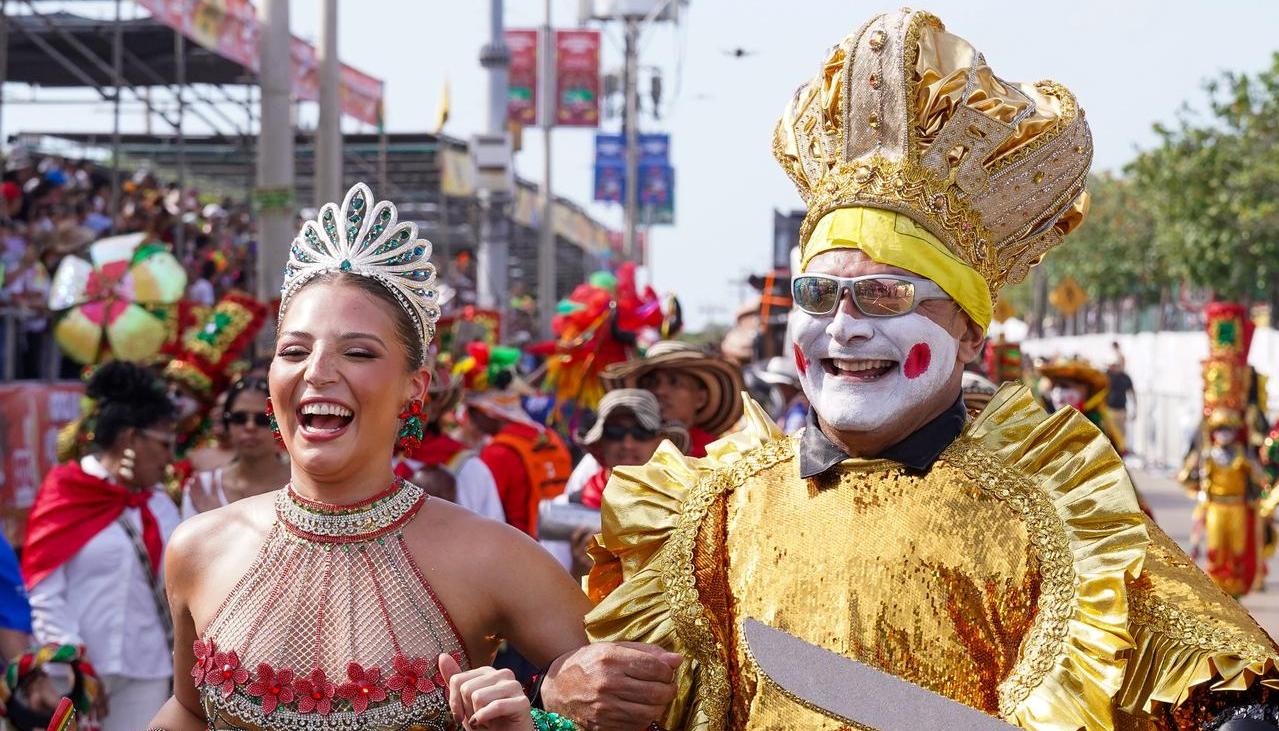 La monarquía vestida de Congo deslumbró la Gran Parada de Tradición