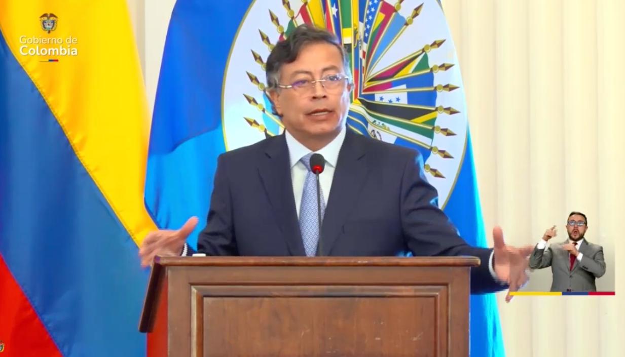 Gustavo Petro, Presidente de Colombia. 