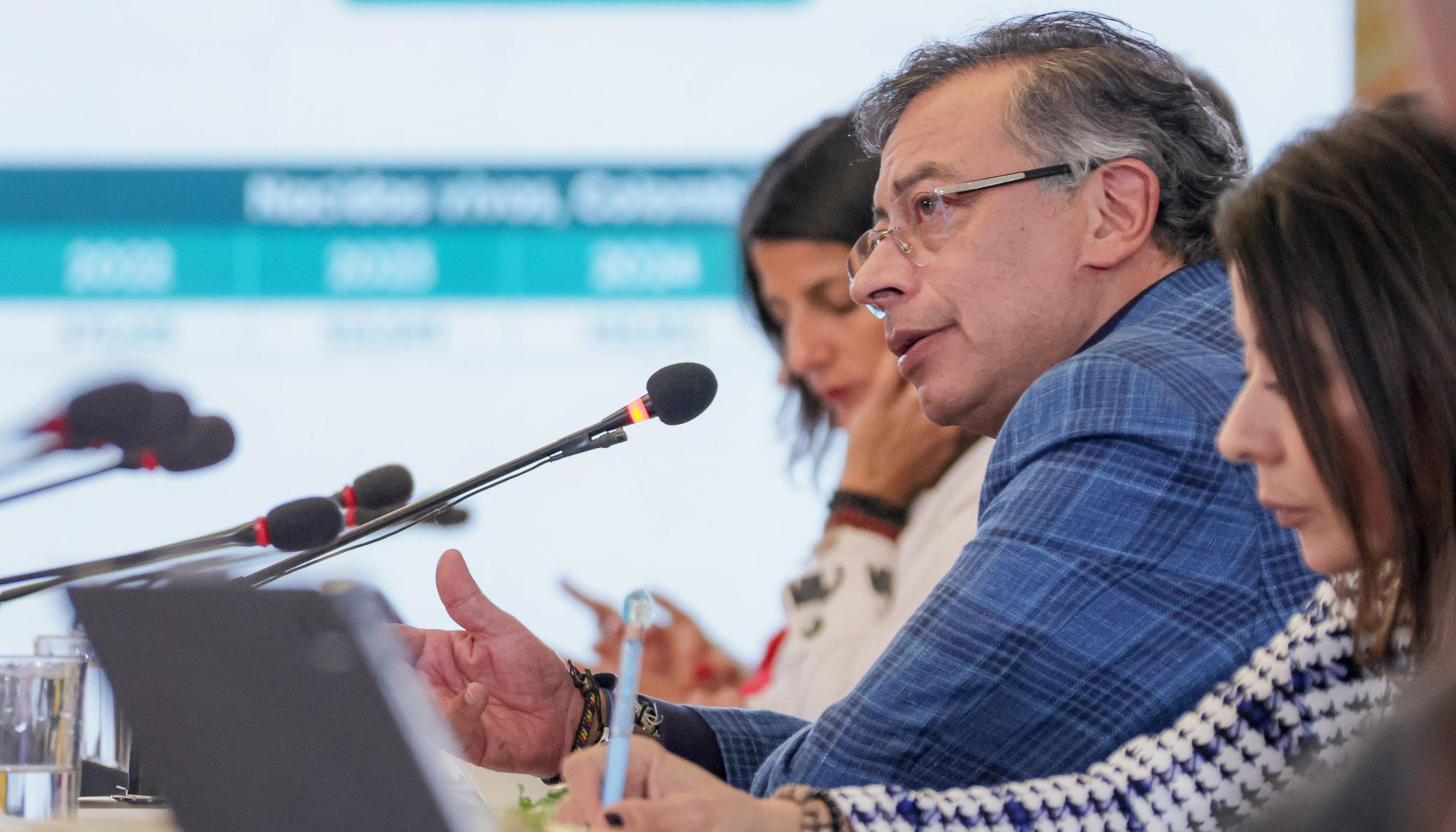 El Presidente de la República, Gustavo Petro.