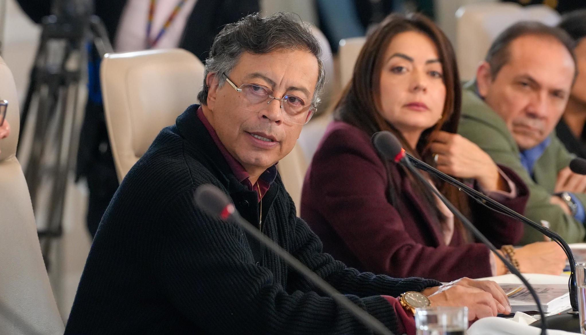 El Presidente Gustavo Petro.