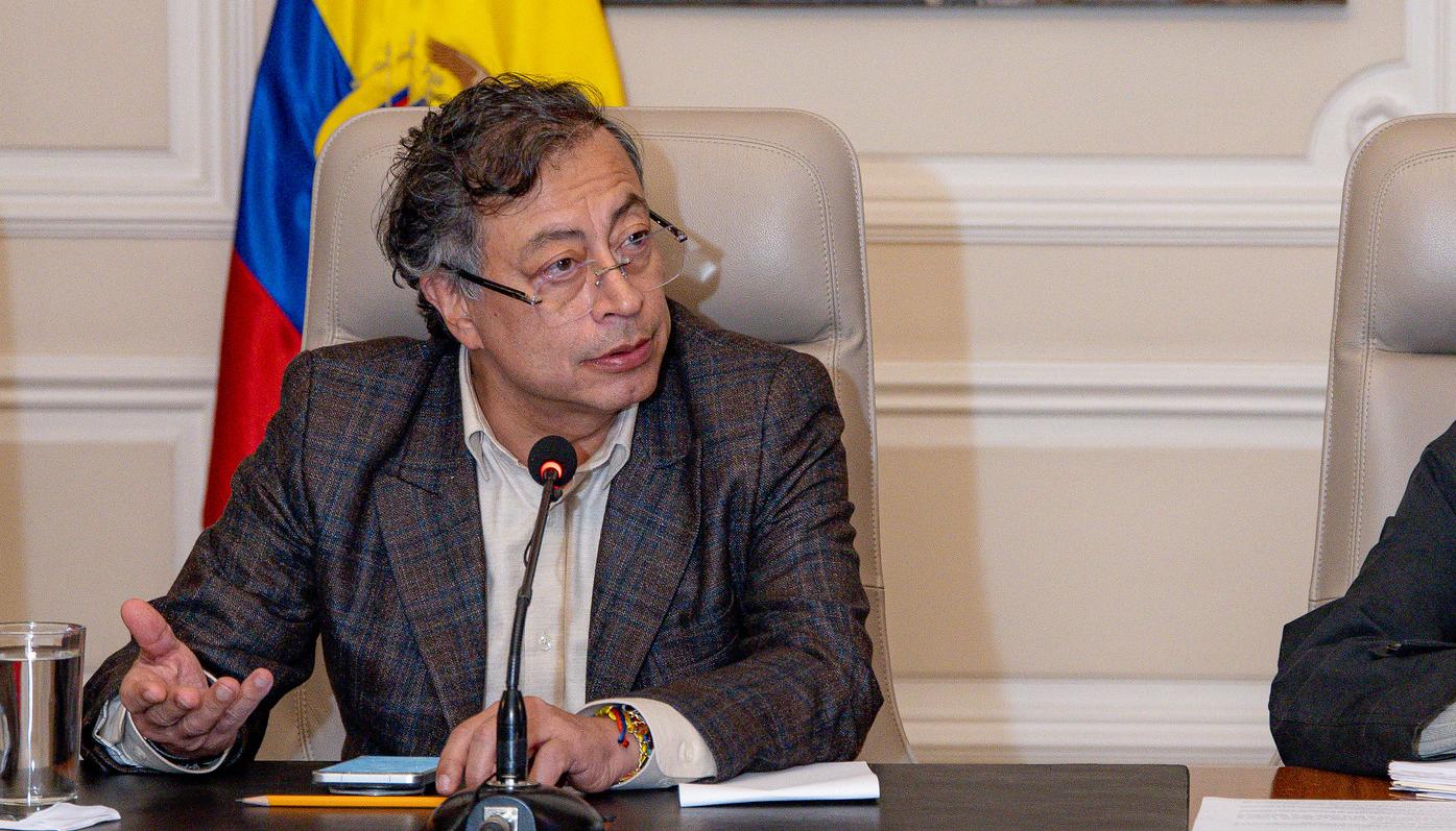 El Presidente Gustavo Petro.