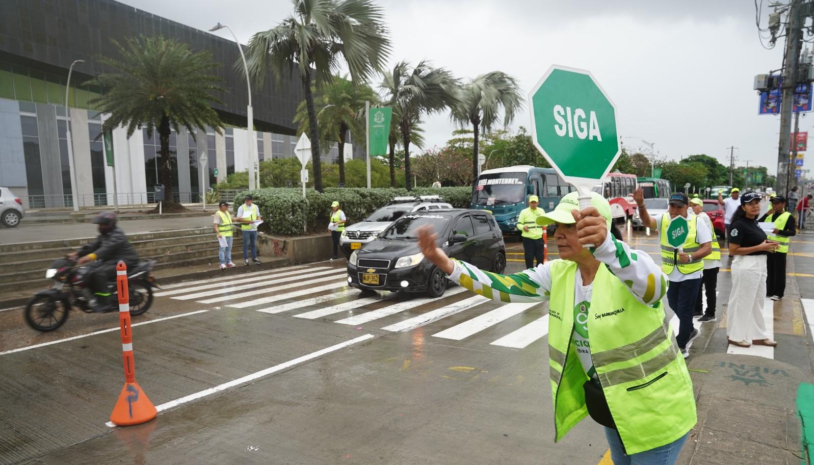 Habrá orientadores de movilidad en la Vía 40.