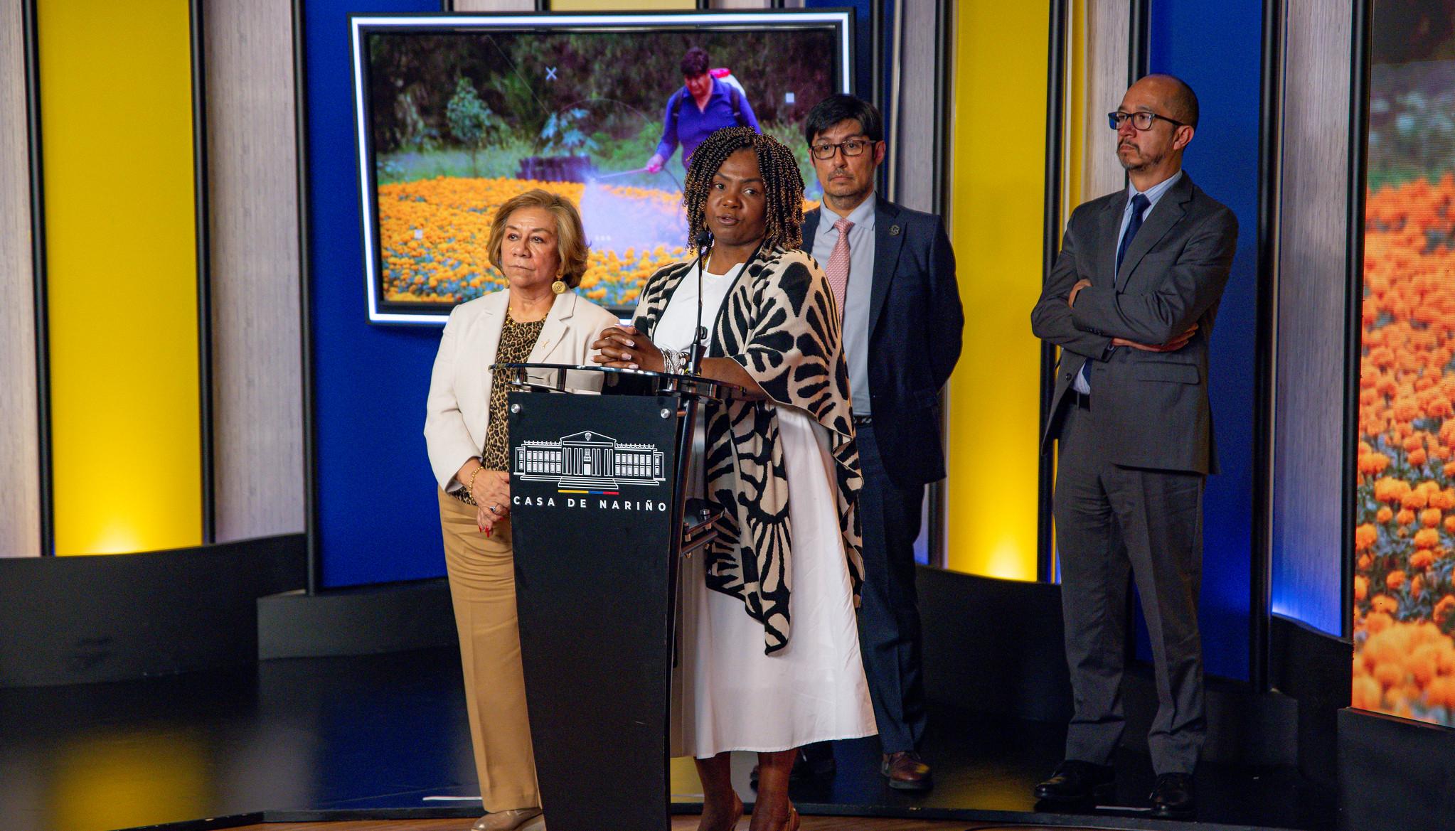 La vicepresidenta Francia Márquez presentó el foro.