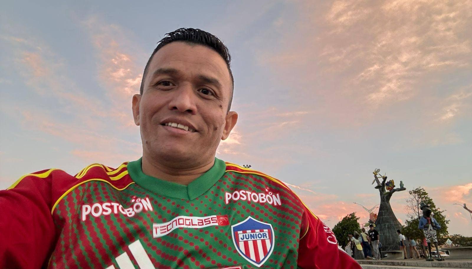 Presidente de la Junta de Acción Comunal de Villa Soledad, Manuel Riquett. 