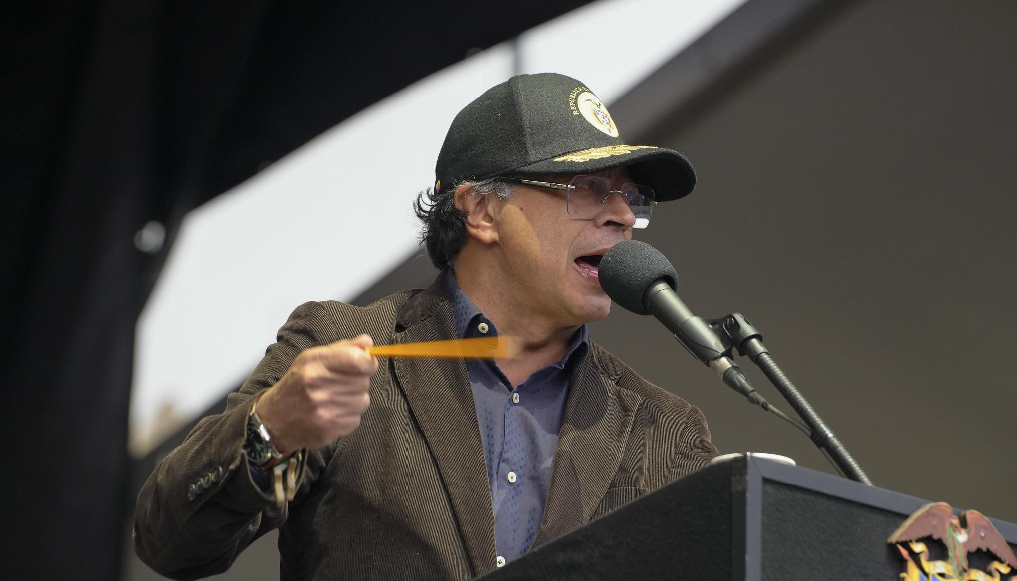 El Presidente Gustavo Petro.