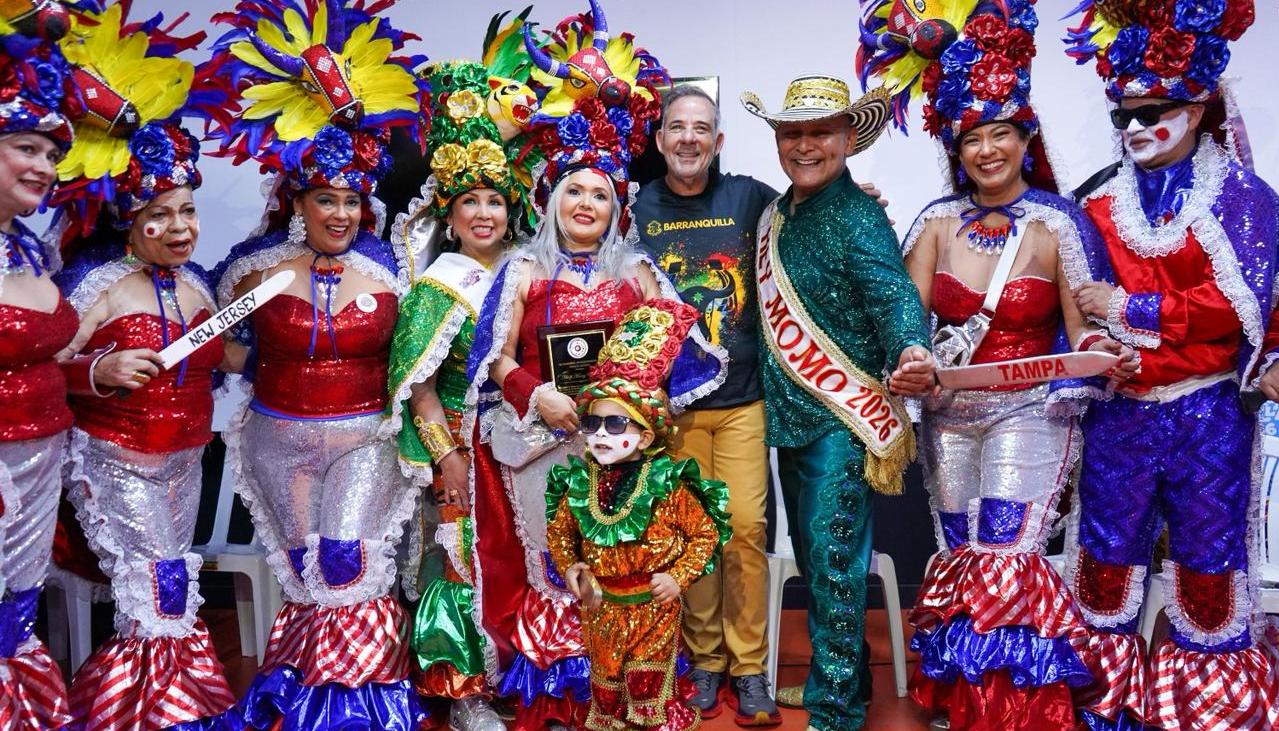Adolfo Maury, Rey Momo del Carnaval 2026.