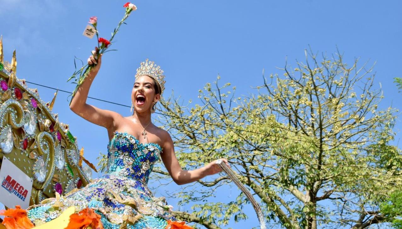 Sharon Hurtado, Reina del Carnaval de la 44