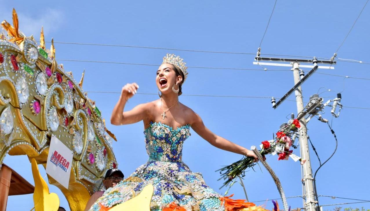 Sharon Hurtado, Reina del Carnaval de la 44.