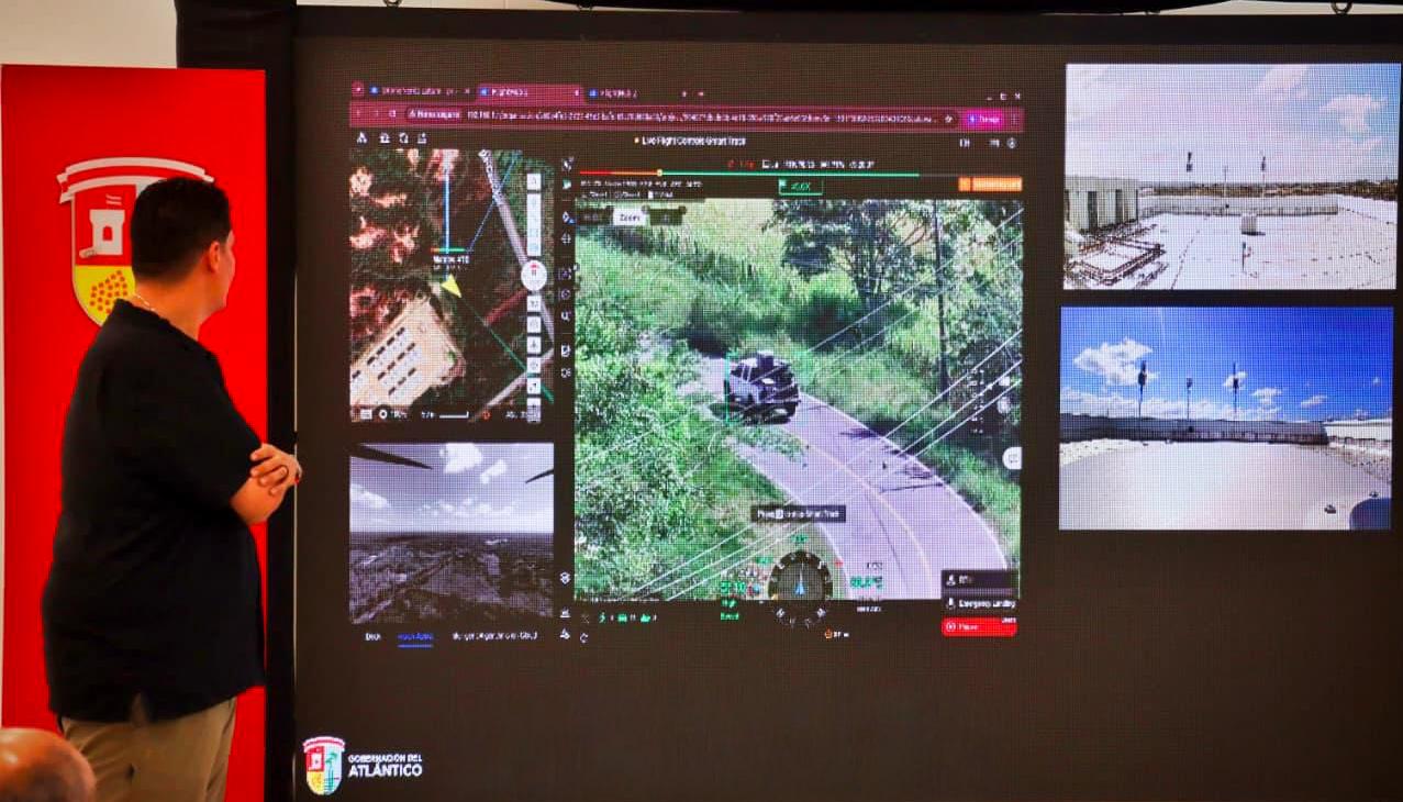 Sistema de seguridad con IA que se estrena en la Batalla de Flores de Santo Tomás. 