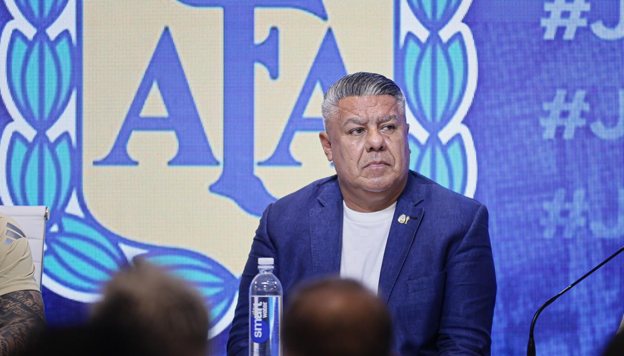 Presidente de la Asociación de Fútbol Argentino (AFA), Claudio Tapia.