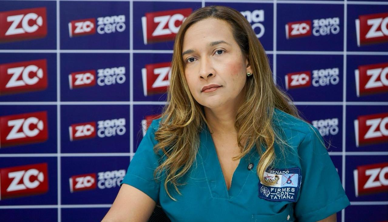 Tatiana Villarreal, candidata al Senado por Salvación Nacional. 