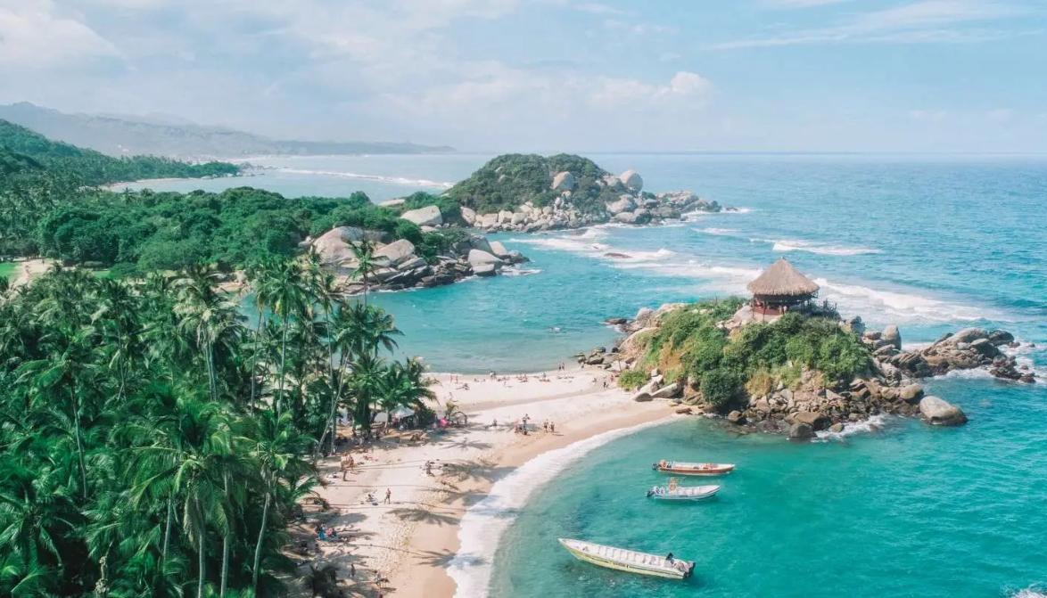 Imagen del Parque Tayrona.