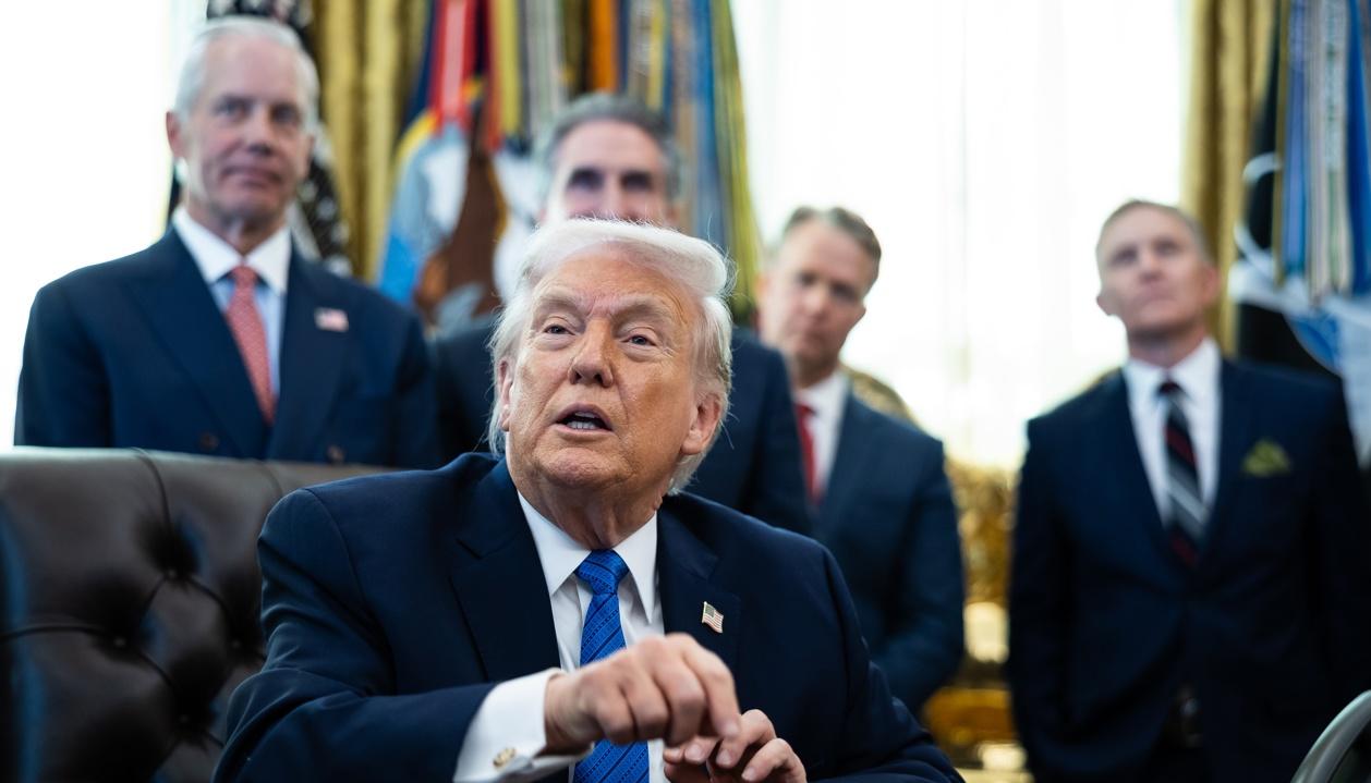 El presidente de Estados Unidos, Donald Trump.