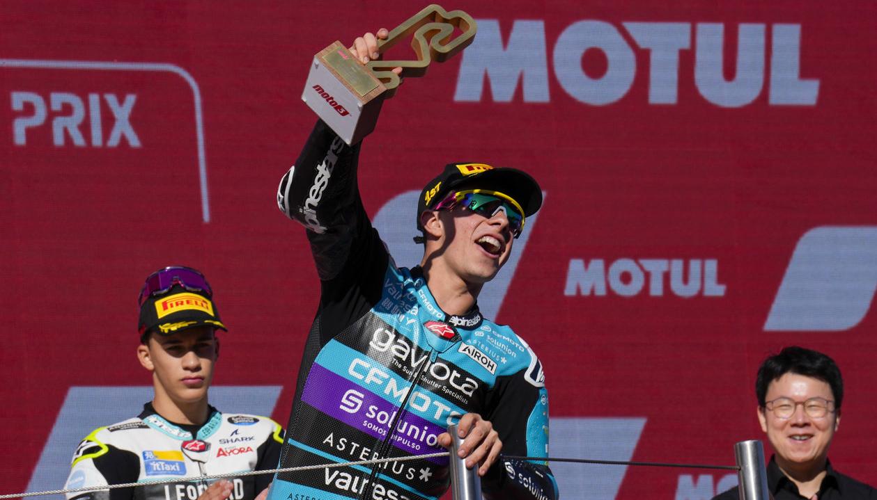 El piloto colombiano David Alonso.