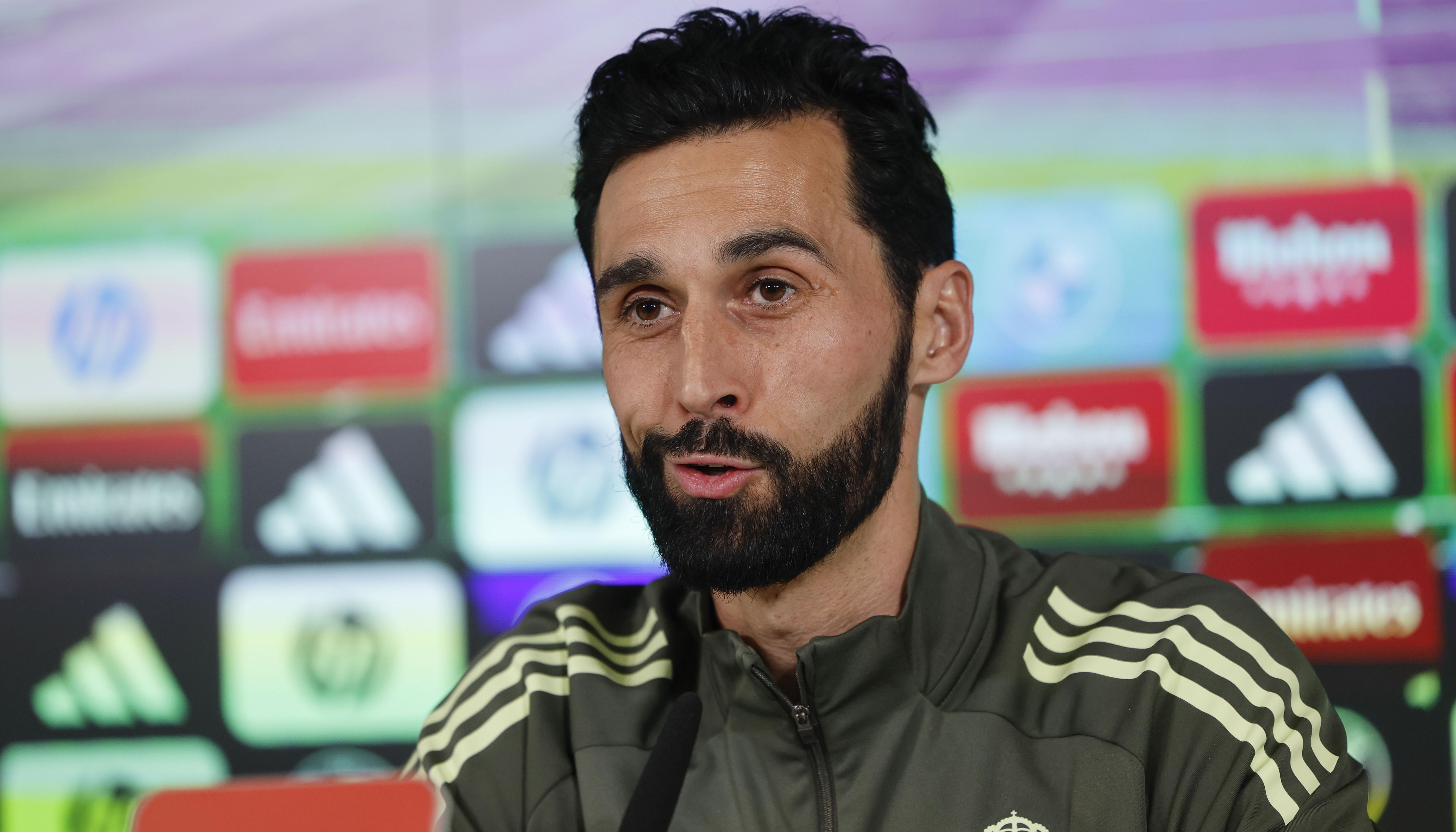 Álvaro Arbeloa, entrenador del Real Madrid. 