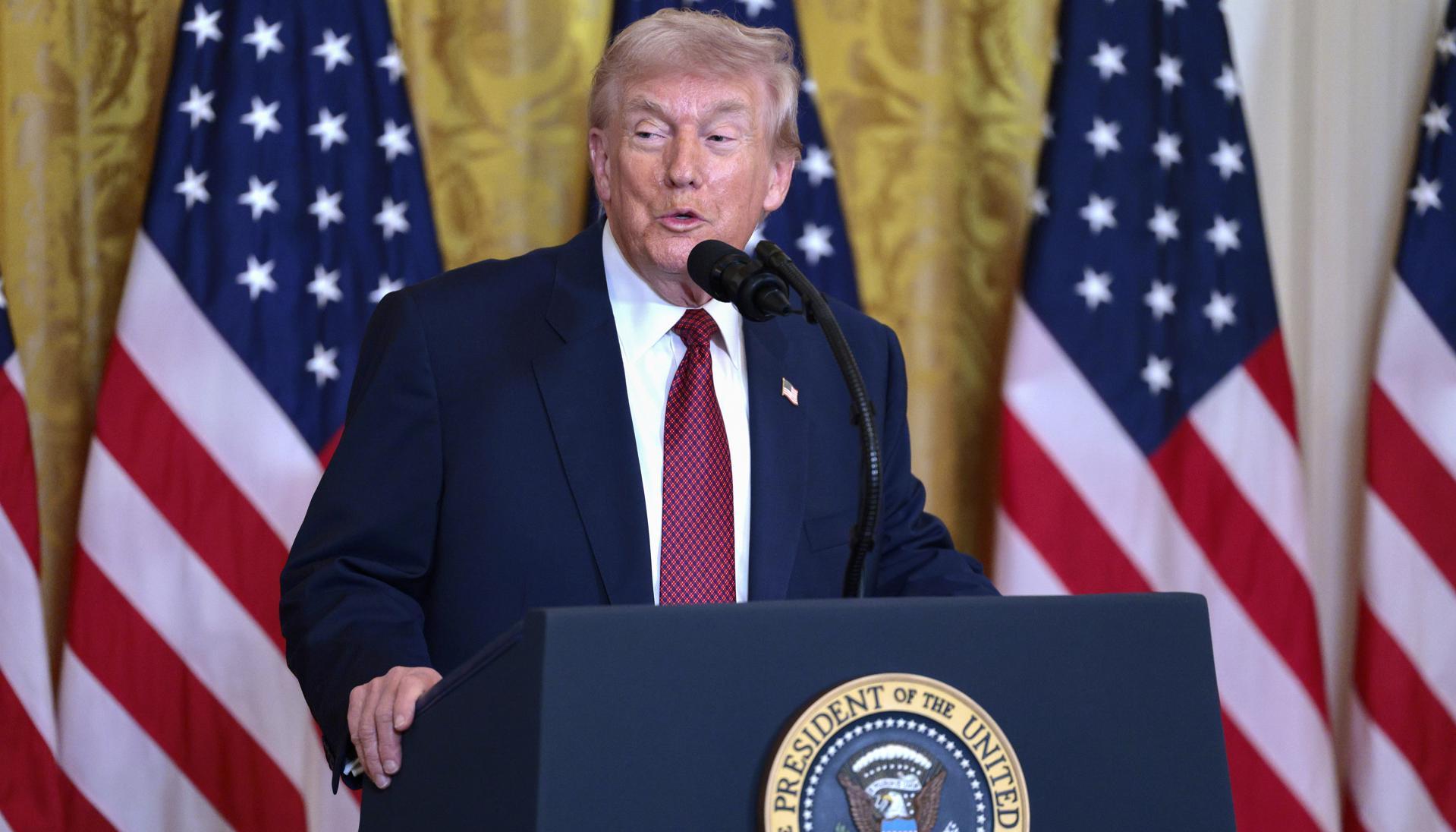 Donald Trump, Presidente de Estados Unidos.