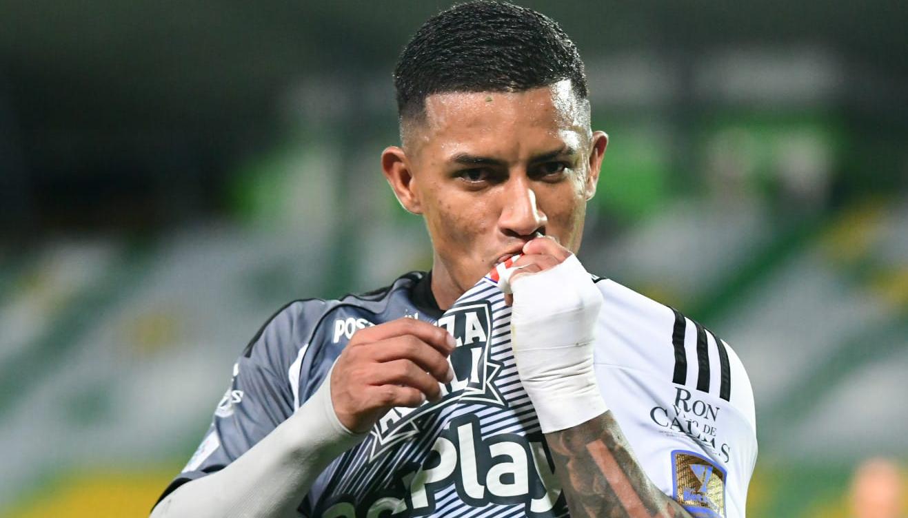 Cristian Barrios marcó sus dos primeros goles con la camiseta del Junior. 