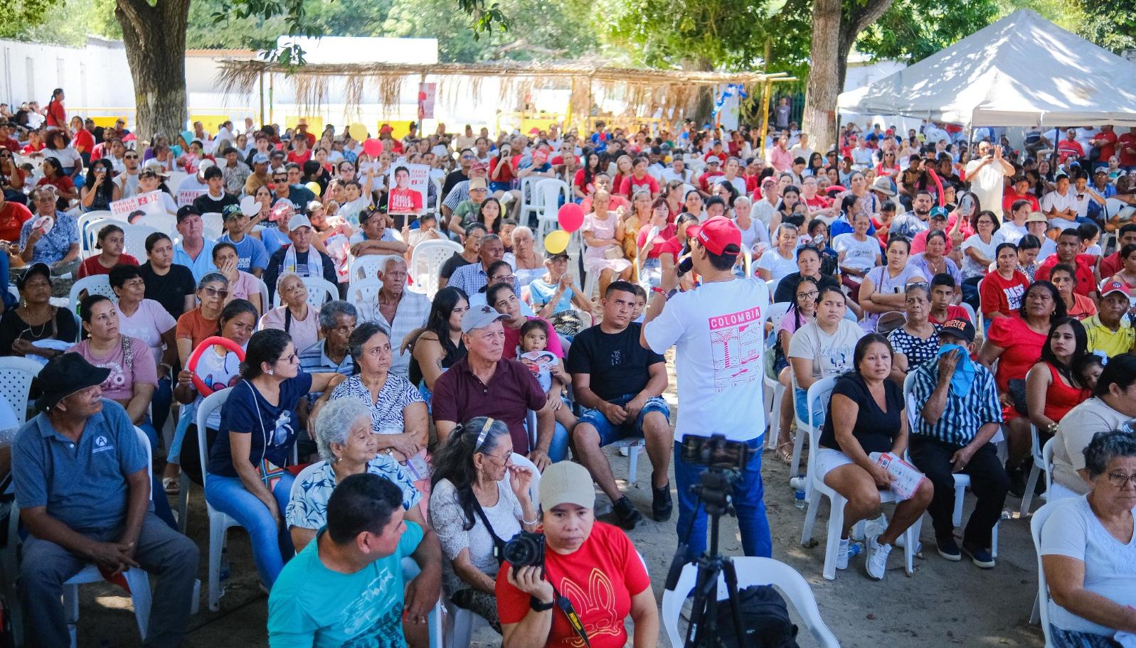 Evento de Camilo Torres Villalba en Polonuevo.